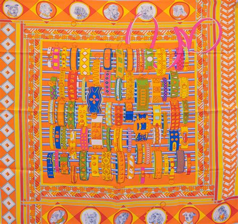 seidentuch hermes orange